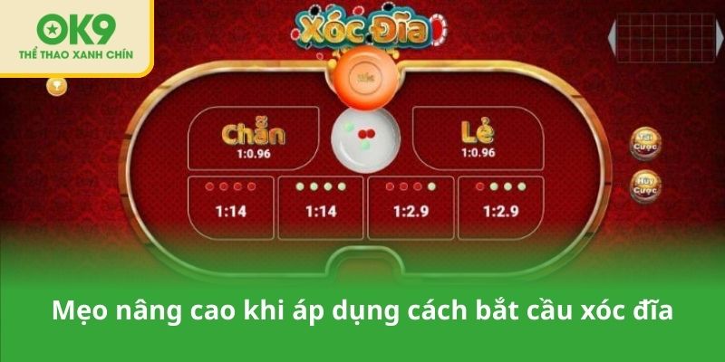 Mẹo nâng cao khi áp dụng cách bắt cầu xóc đĩa